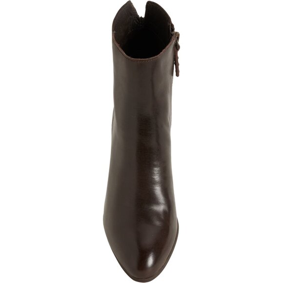 NEW Frye Megan Booties - Leather  in Chocolate For Women 825 7s3 - Picture 3 of 6